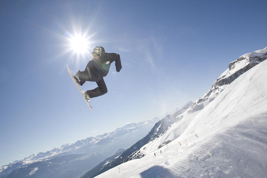 Chalet Des Alpes Bed & Breakfast Crans-Montana Dış mekan fotoğraf