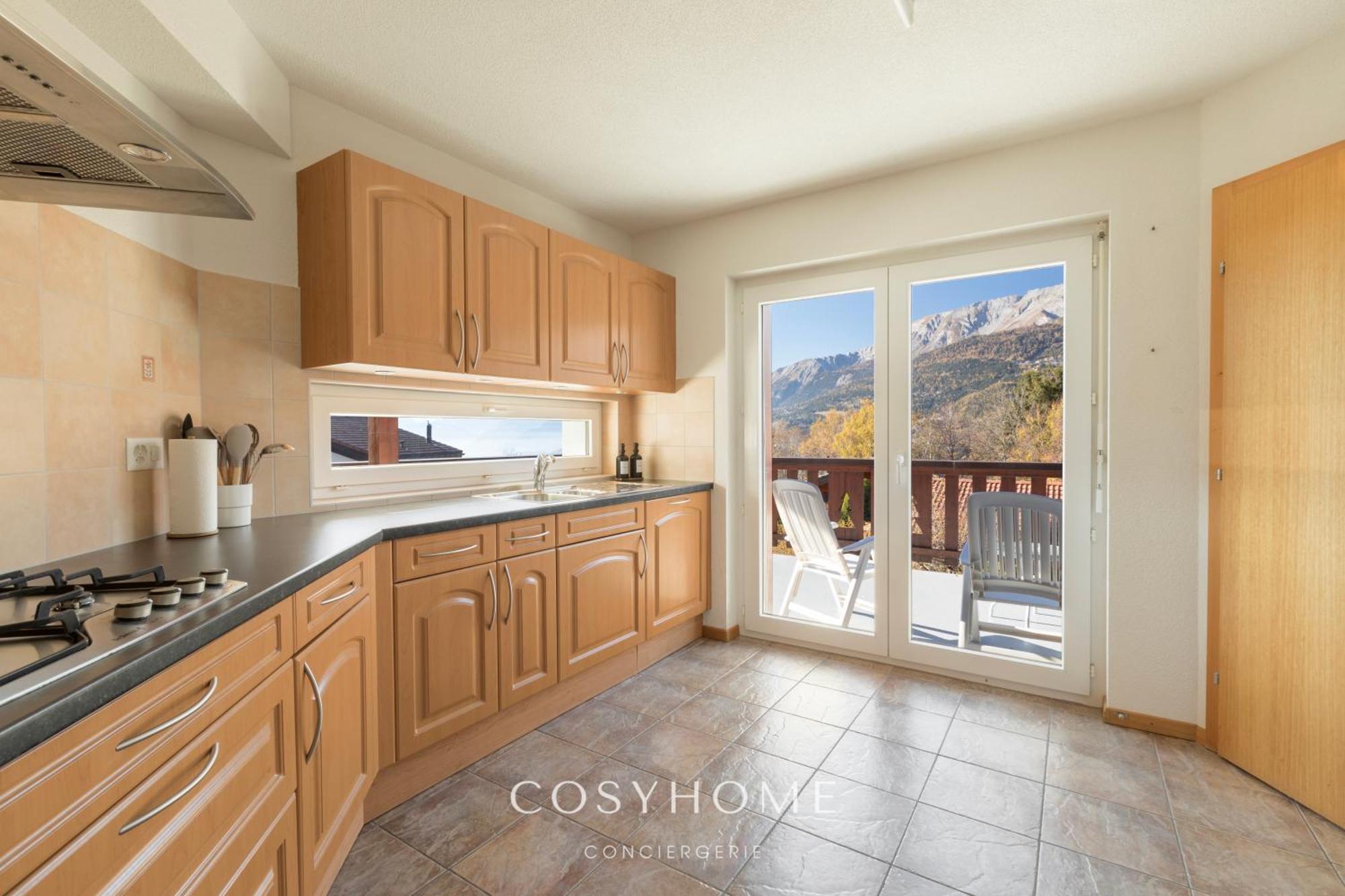 Chalet Des Alpes - Sunset View - Crans-Montana Dış mekan fotoğraf