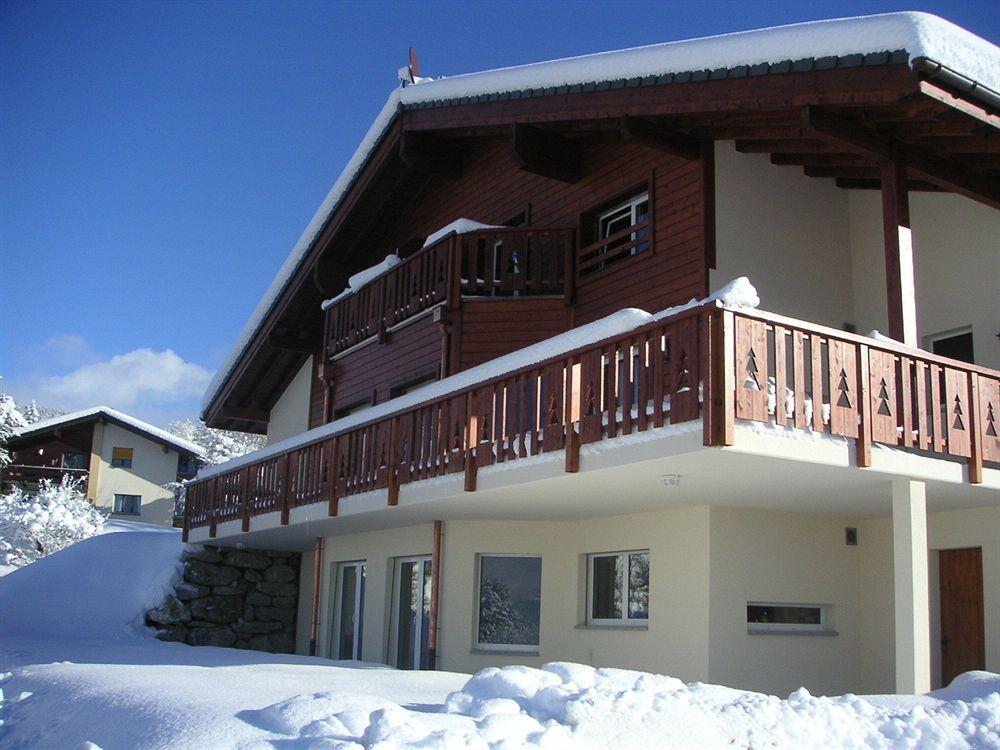 Chalet Des Alpes Bed & Breakfast Crans-Montana Dış mekan fotoğraf