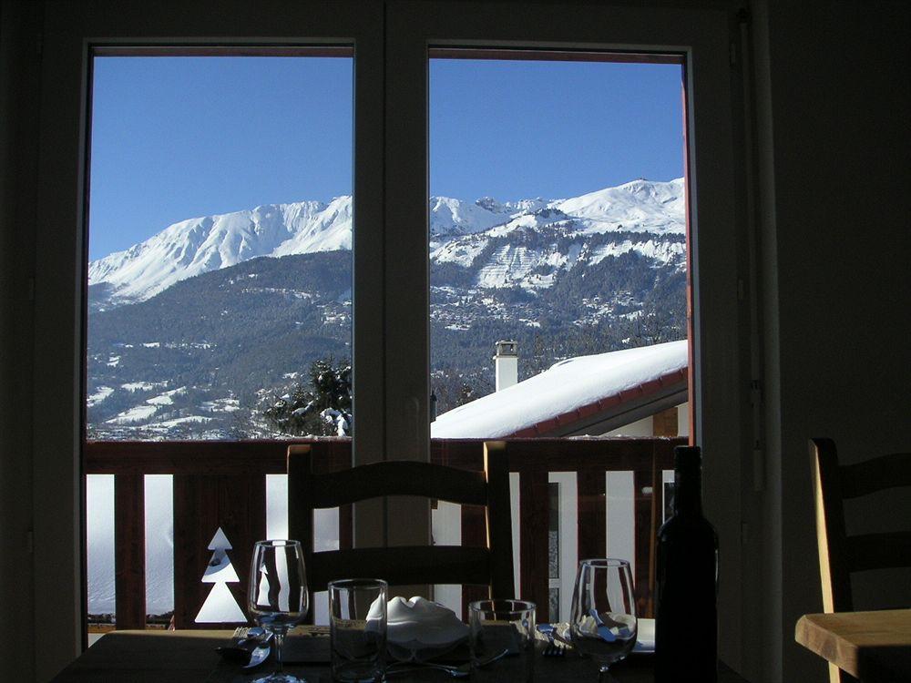 Chalet Des Alpes Bed & Breakfast Crans-Montana Dış mekan fotoğraf