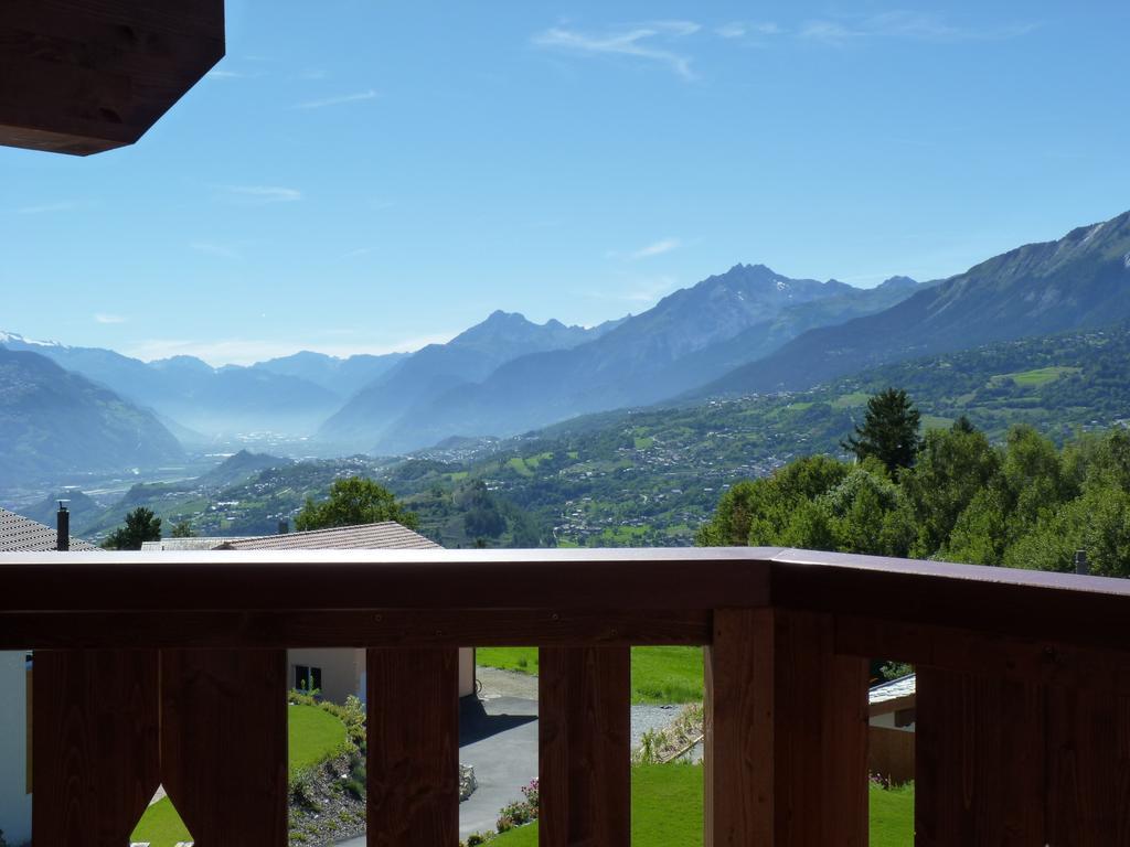 Chalet Des Alpes - Sunset View - Crans-Montana Dış mekan fotoğraf